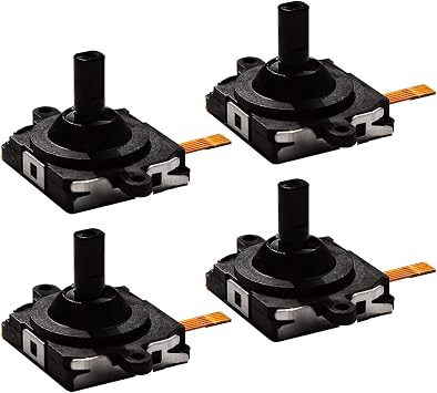 4 Pack Joystick Replacement for Oculus Quest 2 Controller Thumb Stick Replacement for Meta Quest 2 Left/Right Joystick Analog with Screws,Thumbstick Caps,Tools