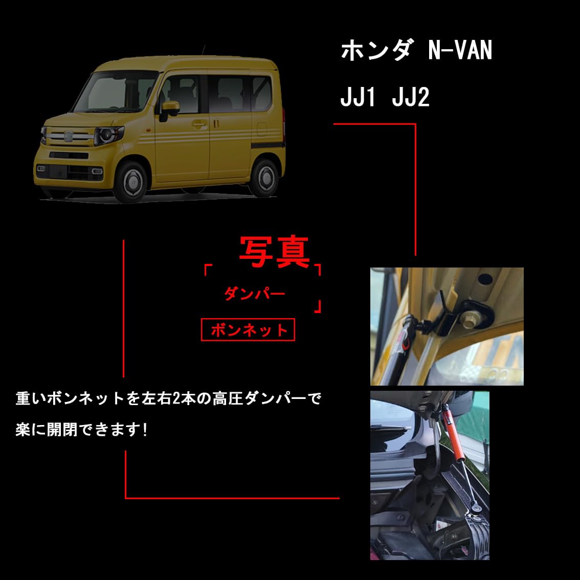 Amazon | XIANGSHANG ホンダ N-VAN N VAN エヌ バン JJ1/JJ2