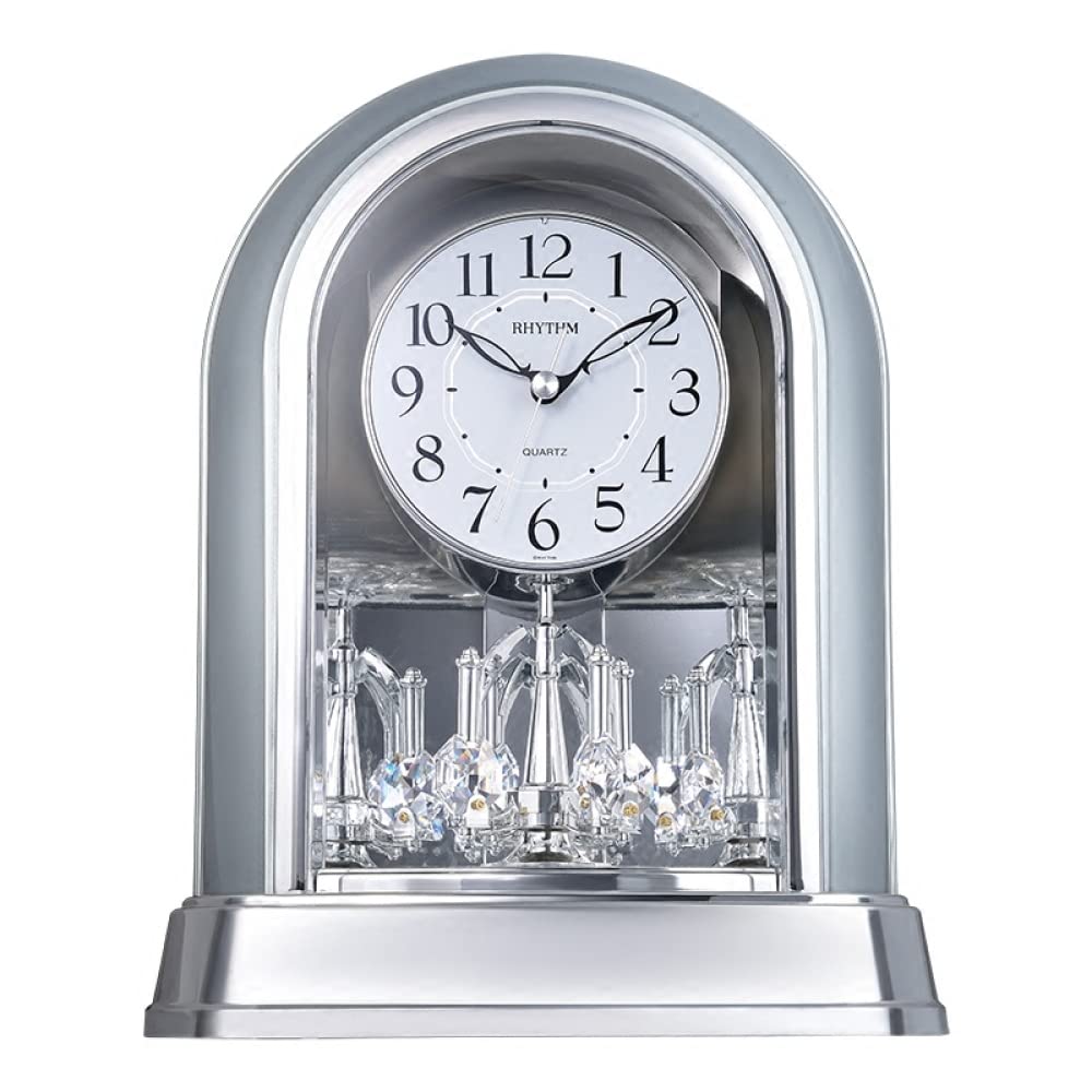 Reloj de cabecera Reloj despertador Retro, reloj de mesa clásico europeo, sala de estar, oficina, reloj de escritorio moderno silencioso, decoración creativa para el hogar Reloj de escritorio digital
