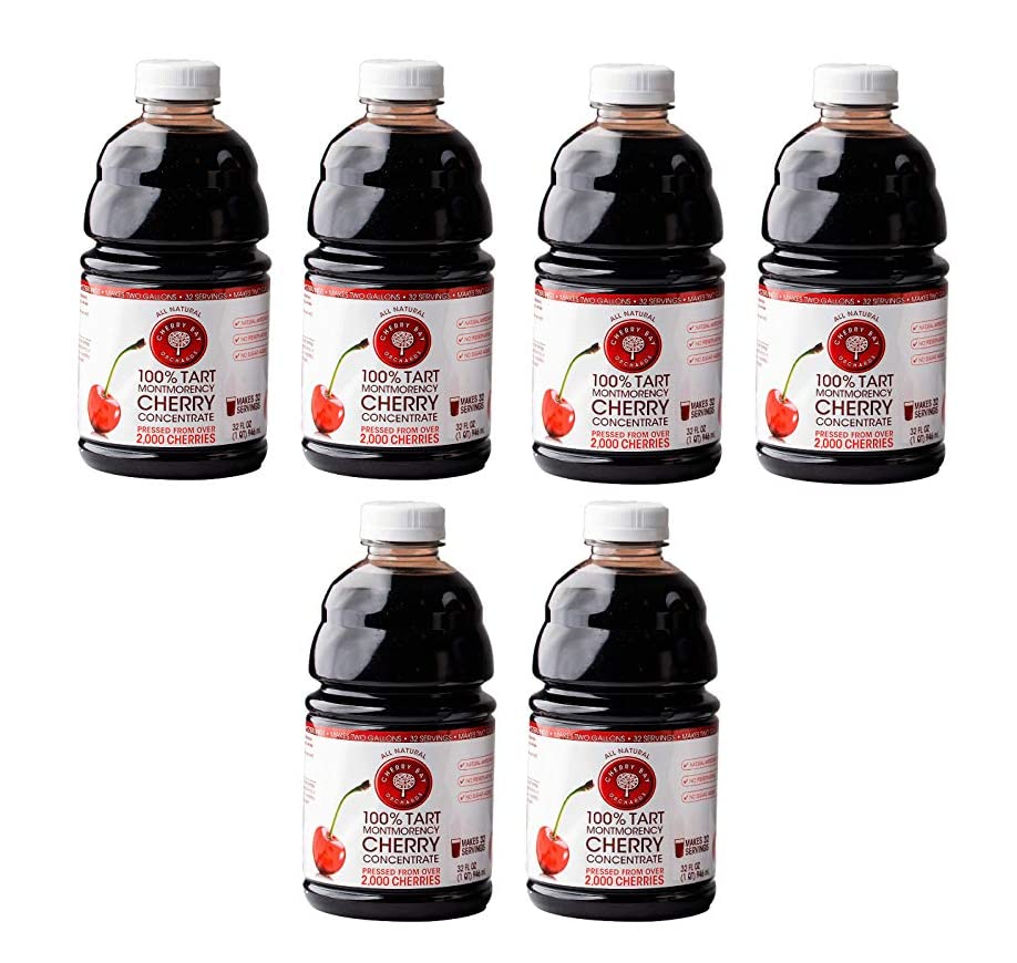 Cherry Bay Orchards Tart Cherry Concentrate - All Natural Juice to Promote Healthy Sleep 16oz Bottle - Gluten Free Natural Antioxidants No Added Sugar or Preservatives product thumbnail 11