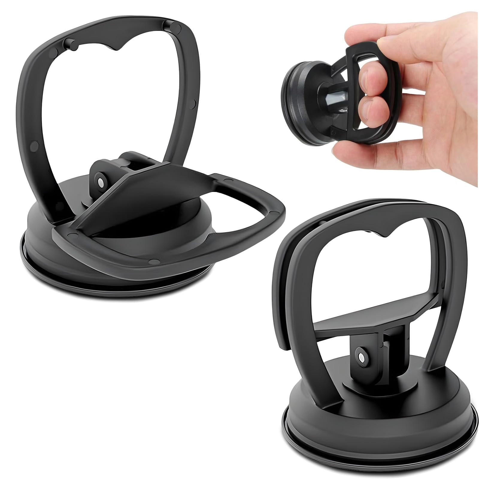 ANBUY 2 Pcs Car Dent Puller Removal Tools Kit, Powerful Puller for Window Handle, Refrigerator Dryer Door Handle Mirror Mobile Phone Tablet Disassembly Screen Removal, Car Dent Puller