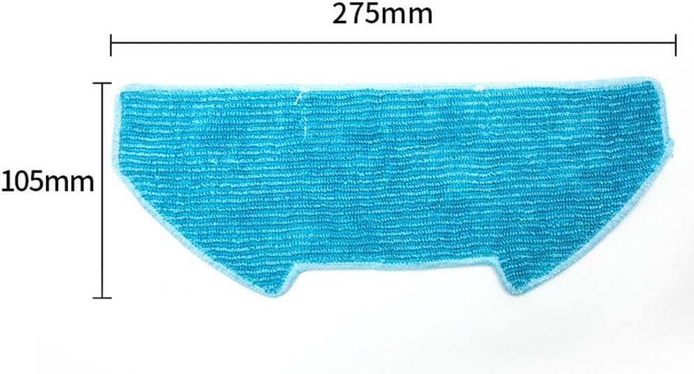 Replacement Mop Pads Disposable Mop Cloth Replacement Kit for BObsweep for RC400, for Dustin, for Ultra-Vision, Easy Installation, Efficient Robot Vacuum Cleaning Accessories(8 PACK)