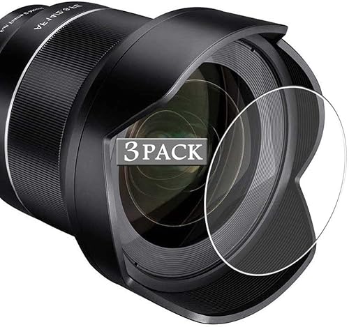 Vaxson 3-Pack Screen Protector, compatible with SAMYANG AF 14mm F2.8 FE TPU Film Protectors Sticker  Not Tempered Glass