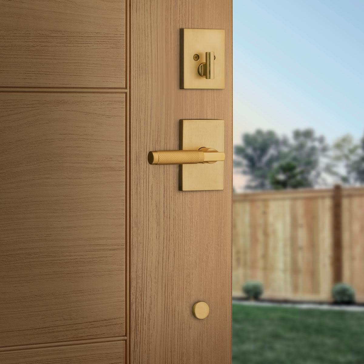 Kwikset 971PVLRCT Prava Lever Keyed Entry Interior Pack with