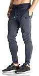 BROKIG Mens Zip Joggers Pants Gym Workout Track Pants Slim Fit Tapered Sweatpants with Pockets