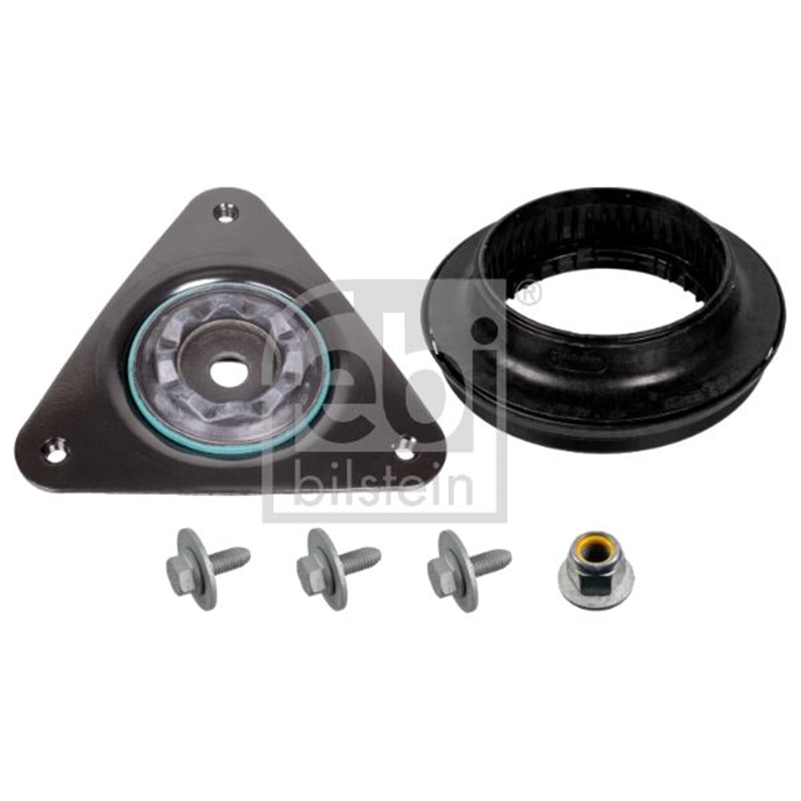 FEBI BILSTEIN Kit riparazione, Cuscinetto ammortizzatore a molla 177236 Compatibile con: NISSAN QASHQAI II SUV, X-TRAIL III, RENAULT KADJAR, MEGANE IV Grandtour, MEGANE IV Schrägheck