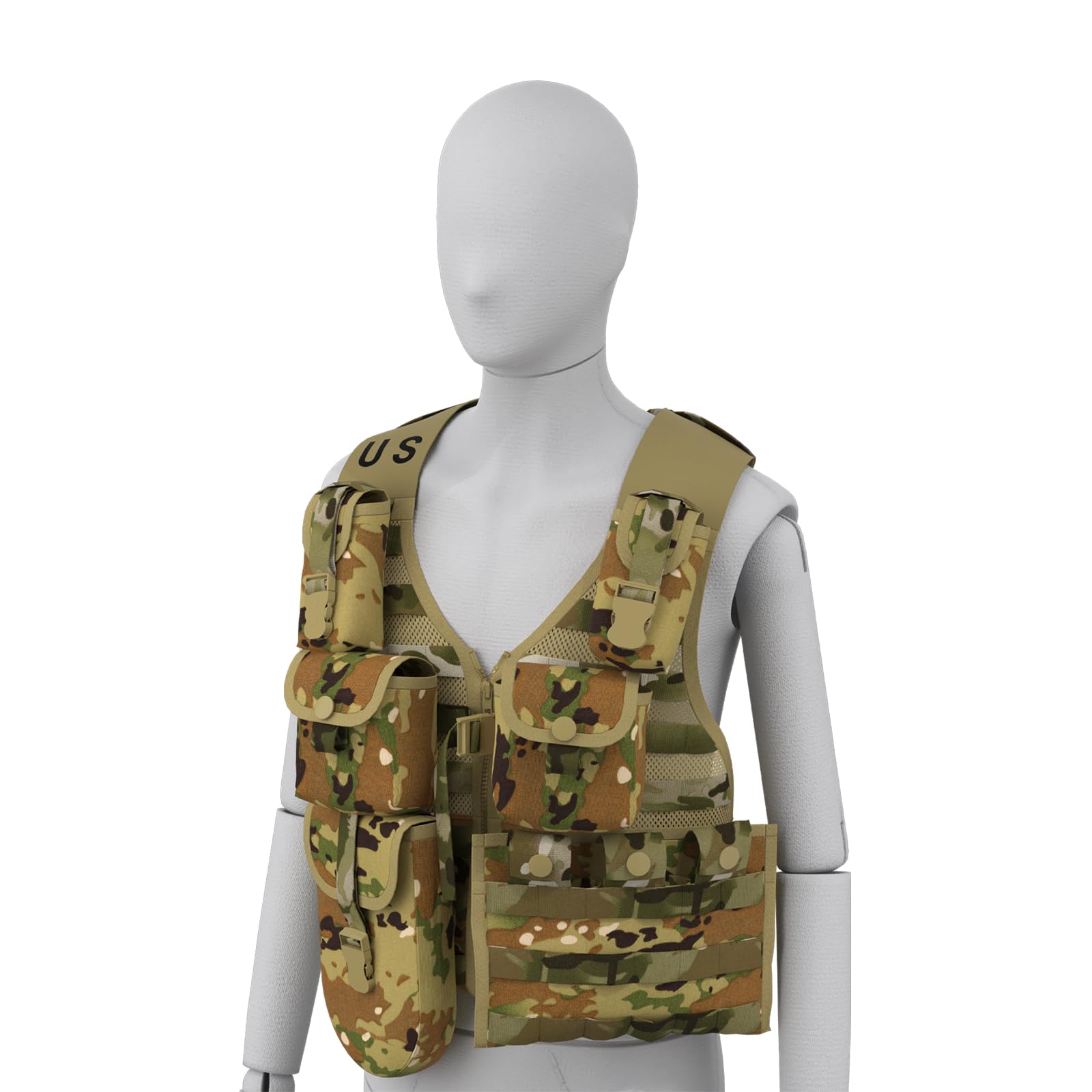 Amazon.co.jp: [MT] Military MOLLE 2アーミーベスト、ライフルマン