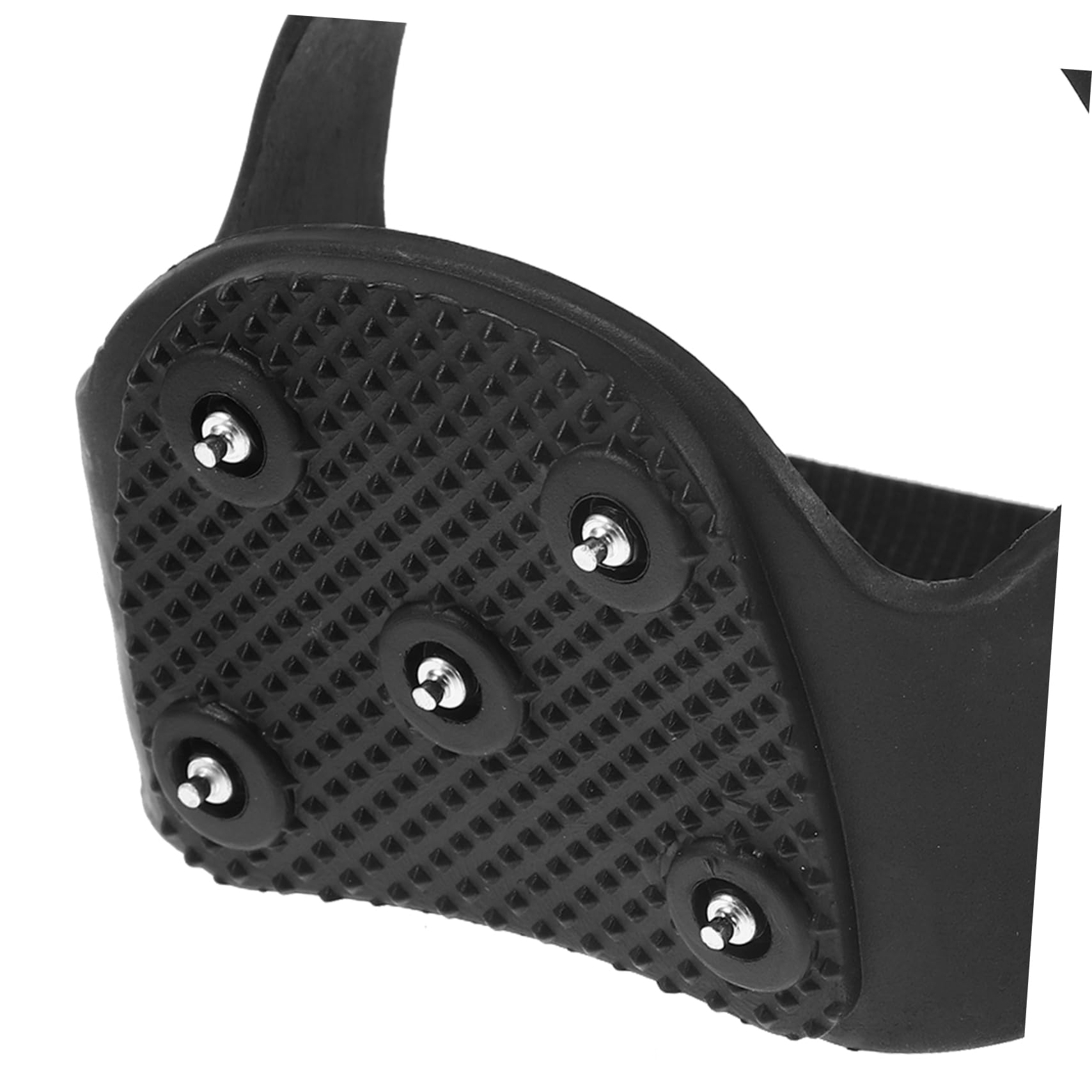 SHERCHPRY 1paia Cramponi Silicone Antiscivolo Punte Per Scarpe Per Escursioni e Arrampicata Su Riflettente Per Maggiore