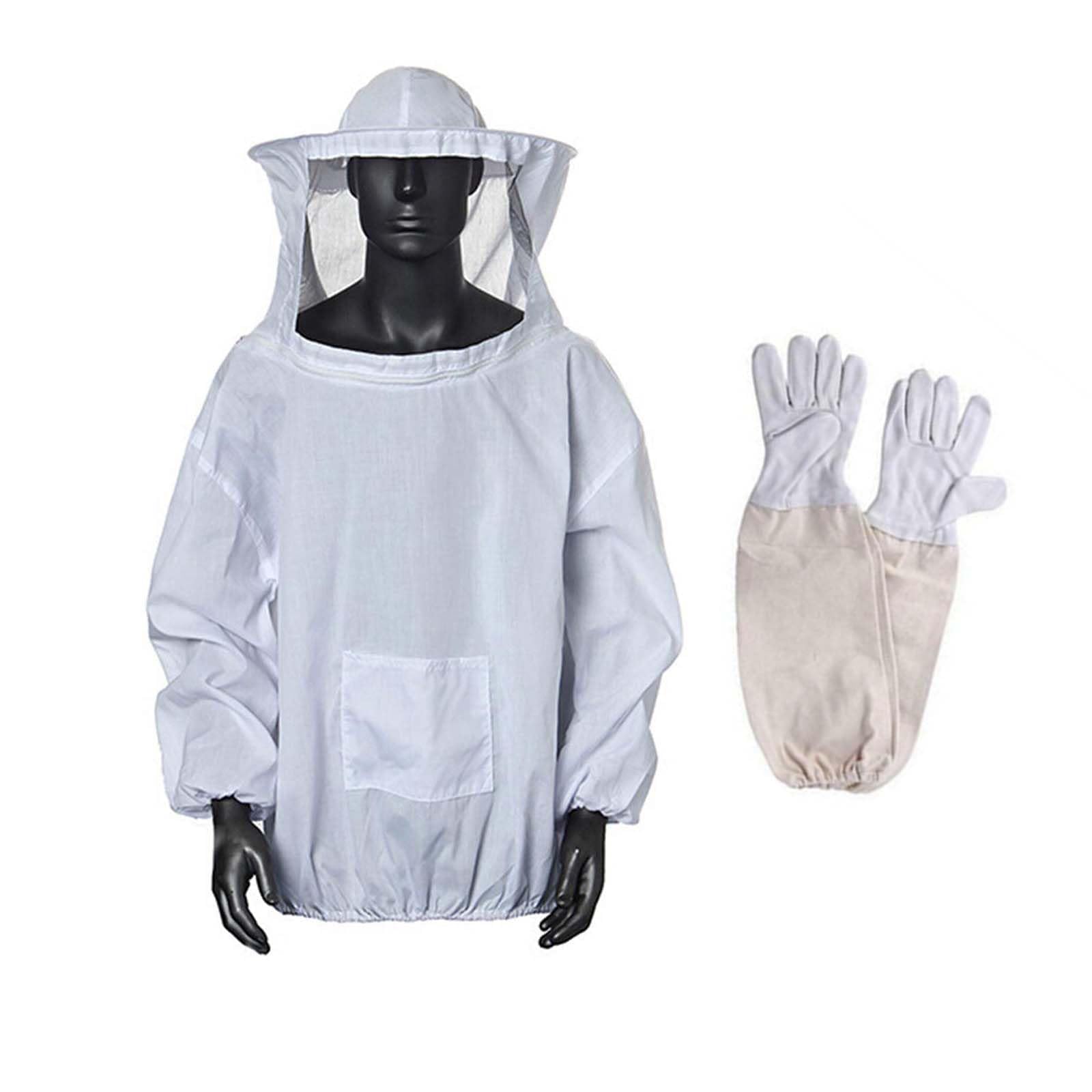 Combinaison D'apiculteur, Costume D'apiculture Professionnelle, avec des gants de protection, assurer la sécurité des apiculteurs, prévention professionnelle des piqûres d'abeilles, unisexe
