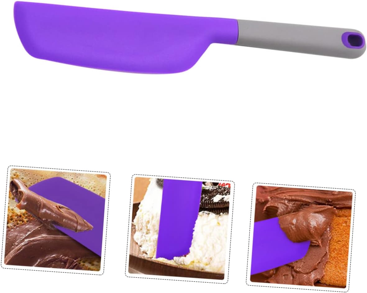 Silicone Spatula Kitchen Scraper for Cake, Cream and Jam image 2
