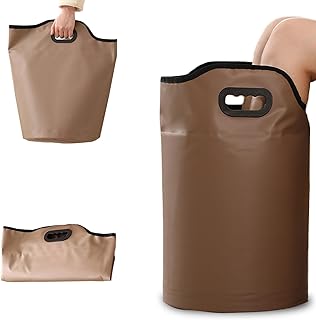 Collapsible Foot Bath Basin with Drainage Hole, Portable Foot Soak Tub with Handles, Travel & Camping Foot Spa Water Bucket