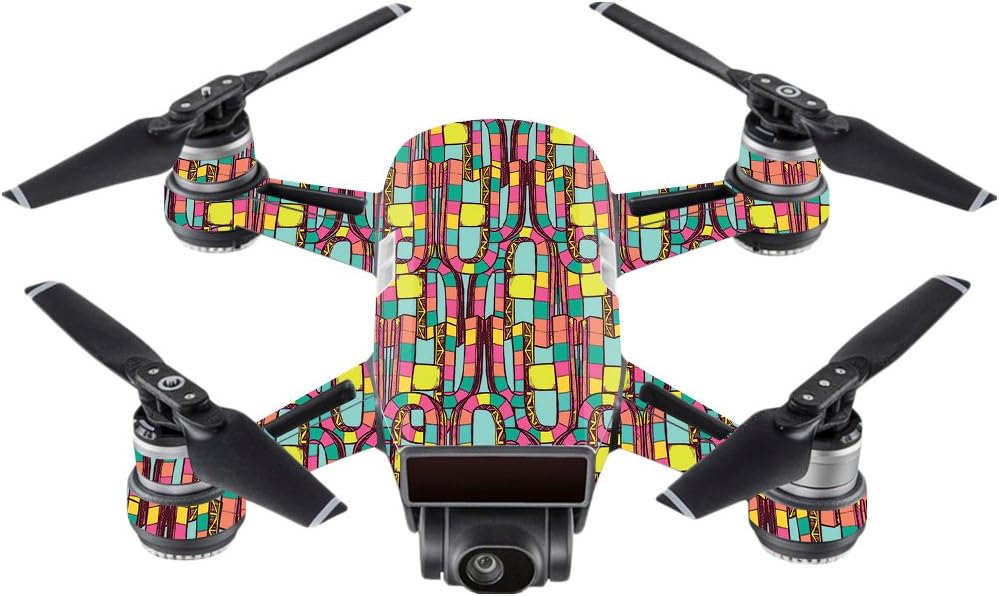 MightySkins Skin Compatible with DJI Spark Mini Drone – Color Bridge | Protective, Durable, and Unique Vinyl Decal wrap Cover | Easy to Apply, Remove, and Change Styles | Made in The USA