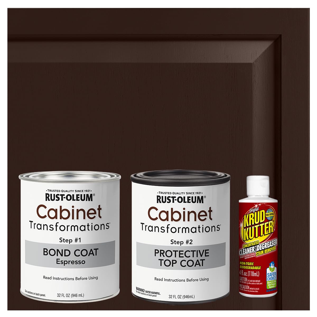 Rust-Oleum 392914 Cabinet Transformations Complete Coating Kit
