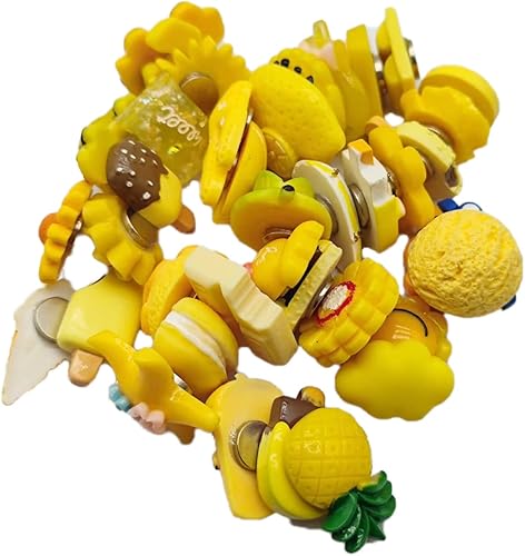 Miniatura 4 de Juego de imanes de resina para nevera, 32 unidades, estilo aleatorio, para nevera, pizarra blanca, decoración del hogar, cocina, suministros de