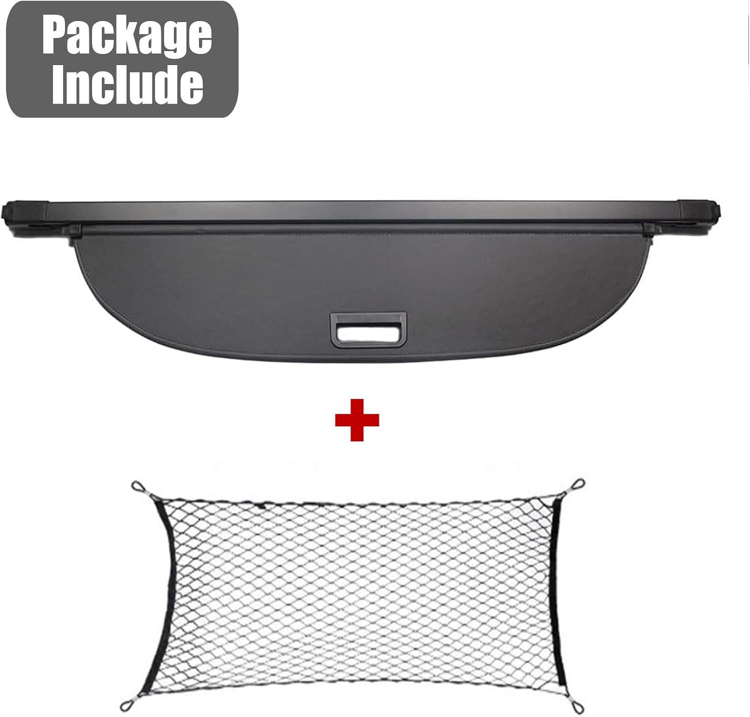 Cargo Cover for 2021-2026 Nissan Rogue Accessories S SV SL Platinum, Leather Retractable Trunk Cover Privacy Security Screen Luggage Shield Shade(Not for Rogue Sport/Select)