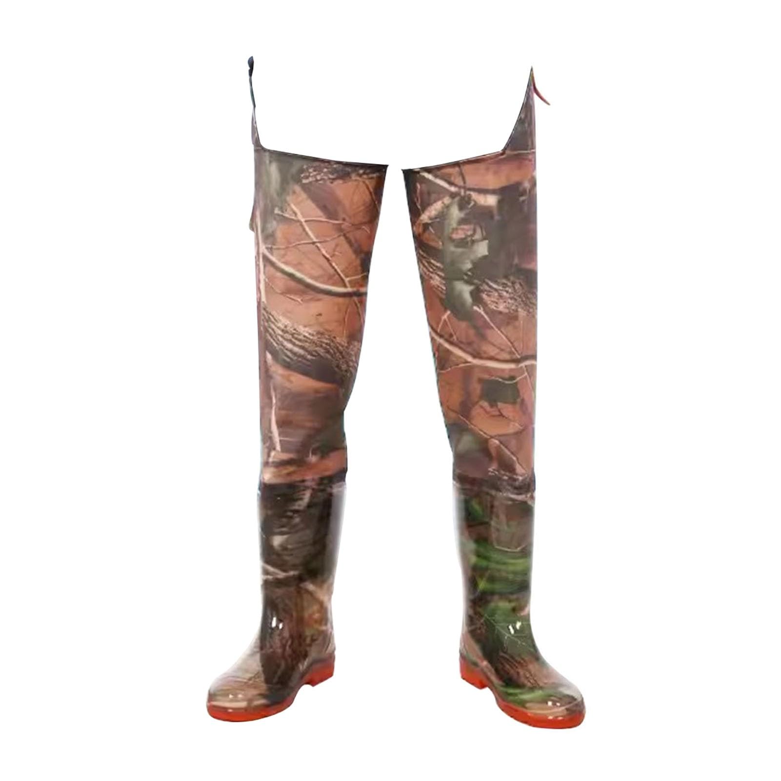 Trampolieri Stivali da Pesca 80cm Leggero Hip Waders PVC Impermeabile per Uomini Donne Wader All'aperto per Paludi/Torrenti/Terreni Agricoli