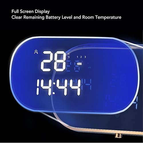 Miniatura 3 de Dispensadores automáticos, sin contacto, espuma automática, manos libres, montaje en pared, eléctrico, moderno, recargable, dispensadores de platos