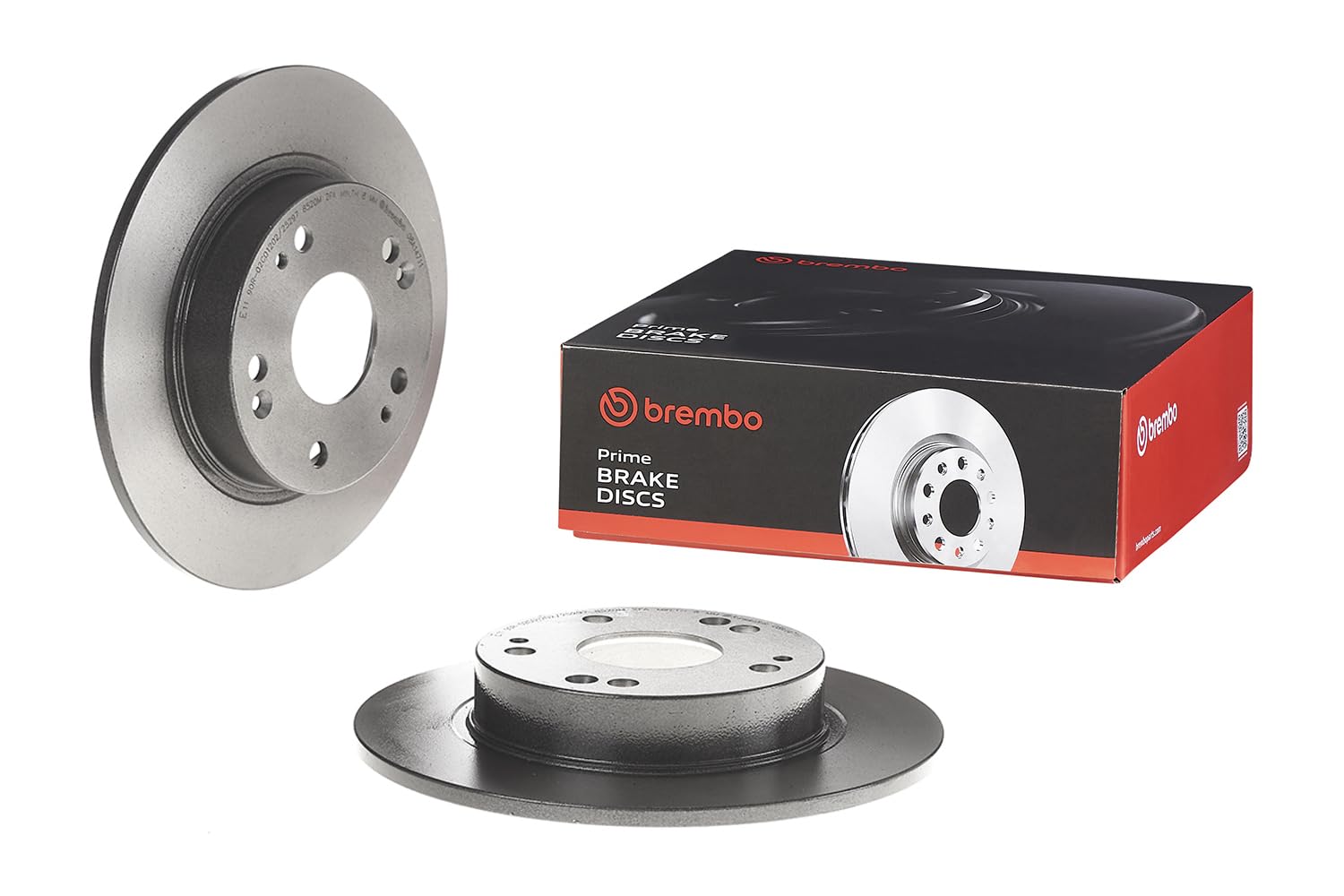 Brembo 08A14711 Discos de Freno con Recubrimiento UV, Set de 2