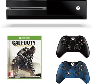 Xbox One Console Plus Call of Duty : Advanced Warfare Plus Official Xbox One Wireless Controller Blue Camoflage [import an...