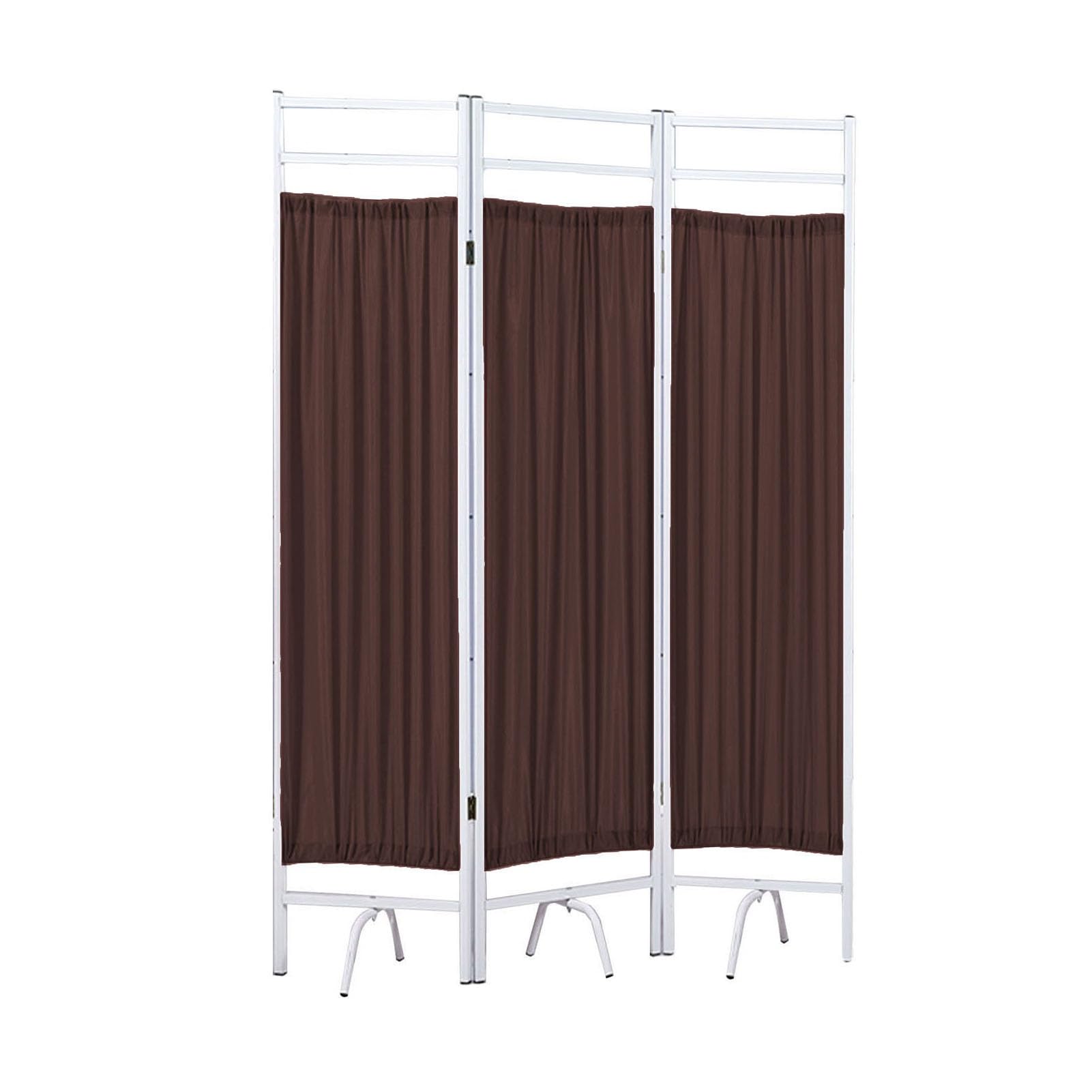 Générique Paravent en Fer à 3/4/5/6 Panneaux, séparateur de Salle de Clinique Pliable, cloison de Porte Verticale pour hôpitaux pour Plus d'intimité, Facile à Assembler (Couleur 6, 3 Panneau