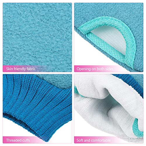 FRCOLOR 8 Peças Luvas Esfoliantes Esfregão De Luva Esfoliante De Banho Luva Bucha Luva Esfoliante Es