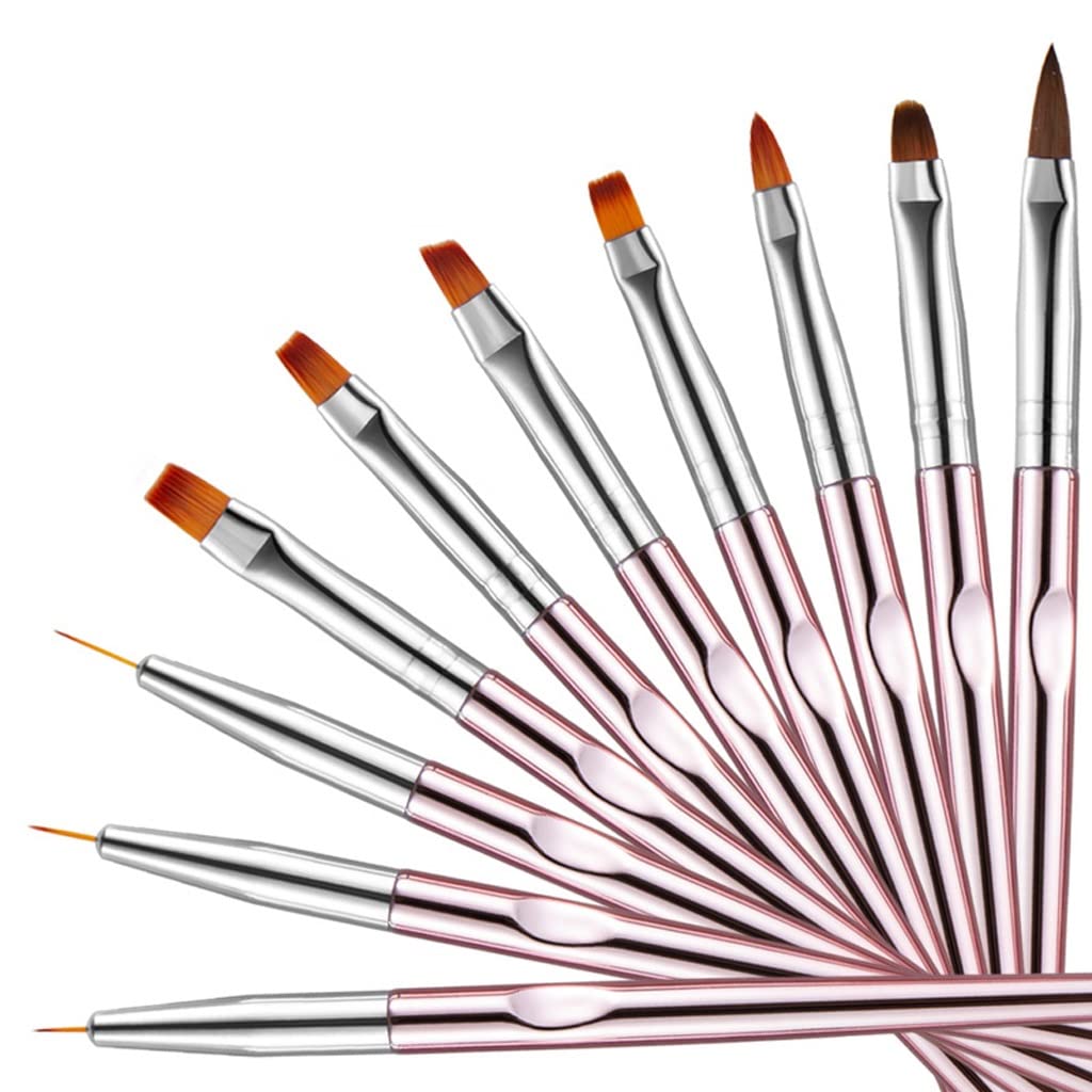 Pinceau Nail Art manucure pour réussir les lignes fines et éviter les paquets de gel