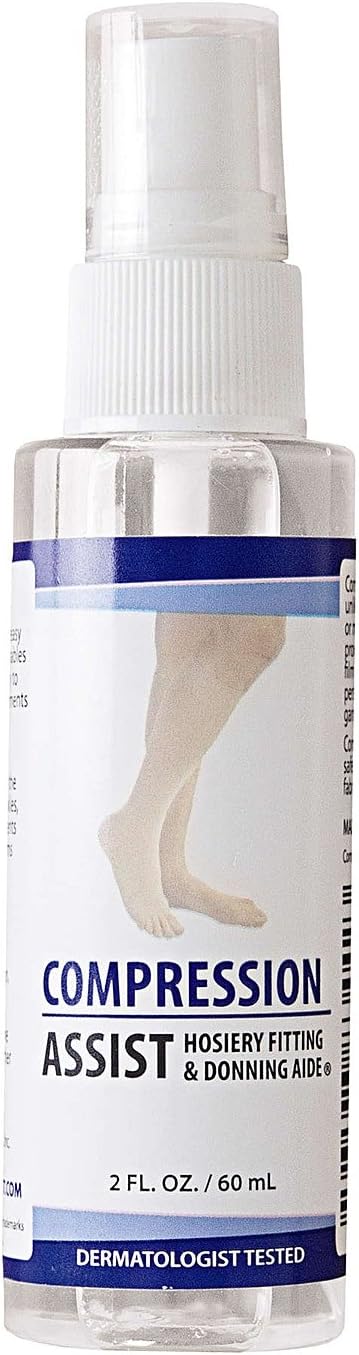 High Desert Pharma Compression Assist Donning Fluid, White, One Size