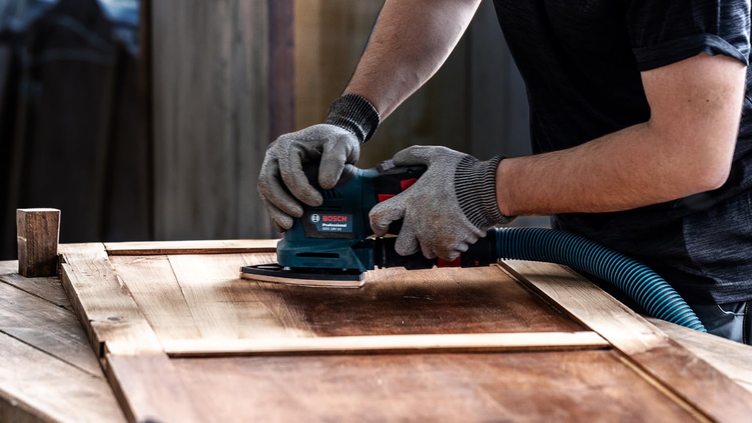 Bosch Juego de 50 redes de lija EXPERT M480 (para pintura sobre madera, madera dura, diámetro de 100 x 150 mm, grano 180, accesorio profesional)