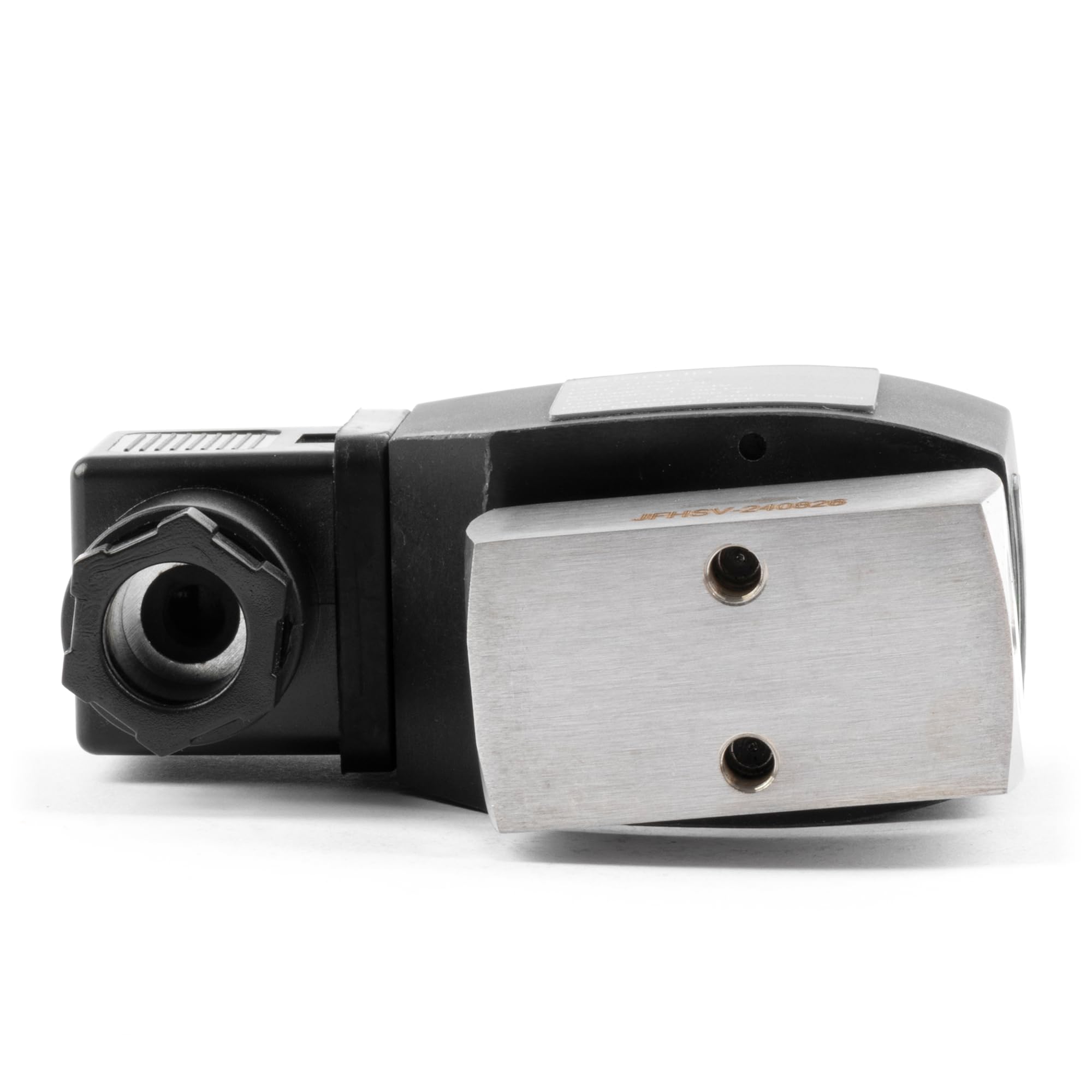 U.S. Solid Elettrovalvola alta pressione 1/4" in acciaio inox – 24 V DC, 60 bar, da -30°C a 180°C, resistente alta temperatura