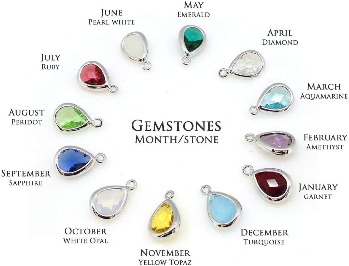 Threader Drop earrings, Dainty Birthstone earrings, Bridesmaid earrings, Birthday Gift