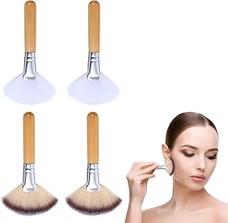 4 brochas de ventilador facial, cepillo de ve...