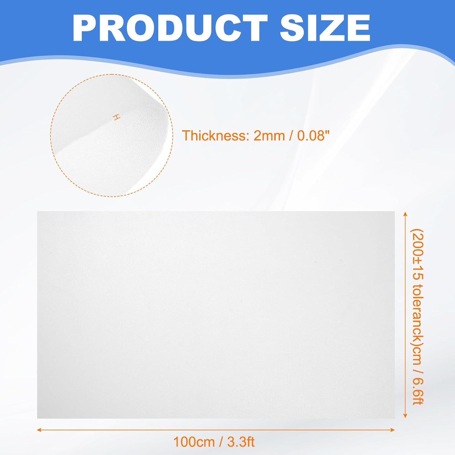 MECCANIXITY Speaker Mesh PRO Speaker Grill Mesh Sponge Foam Cover Dustproof Acoustic Foam 2mm Thickness for Stage Speakers Line Array Professional Audio DJ Audio, White, 200x100cm