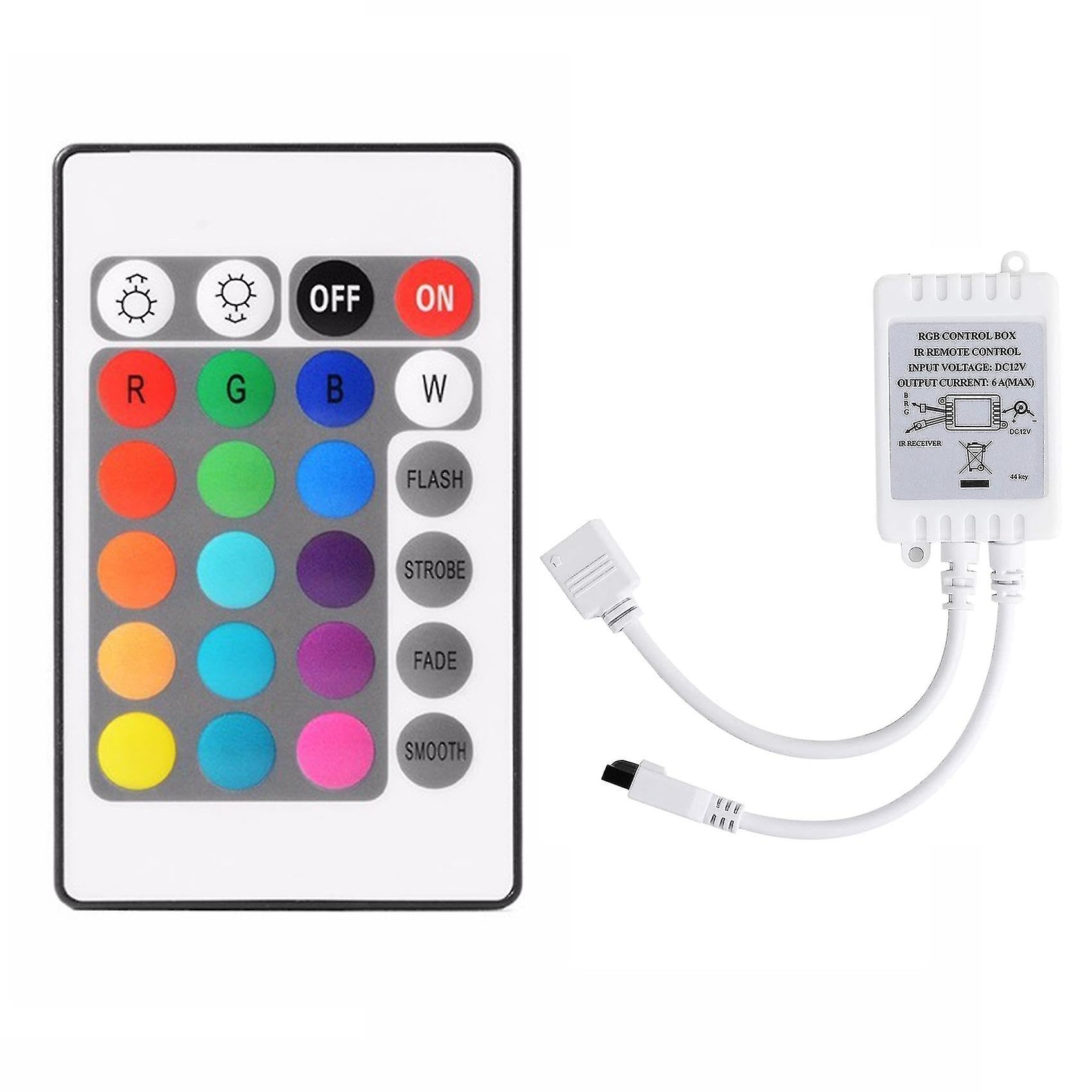 SOLDOUT Remote Controlled Infrared Sensor Strip Light Accessory Plastic IR Remote Control for RGB LED Strip Light