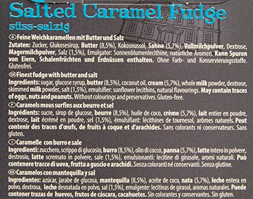 House of Caramel Salted Fudge, 120 g (1er Pack)