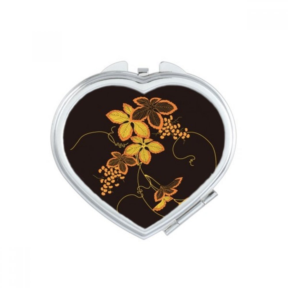 Miroir cadeau japonais mignon avec motif coeur pour anniversaire et fête