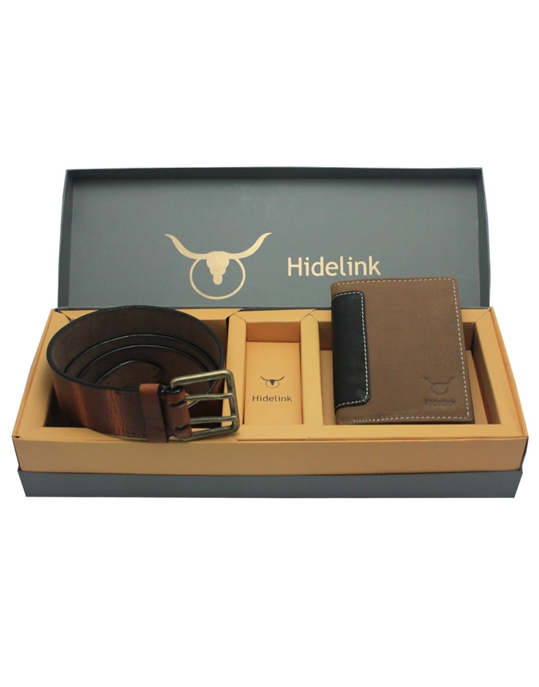 Buy Hidelink Genuine Leather Belt & Wallet Combo for Men at Amazon.in