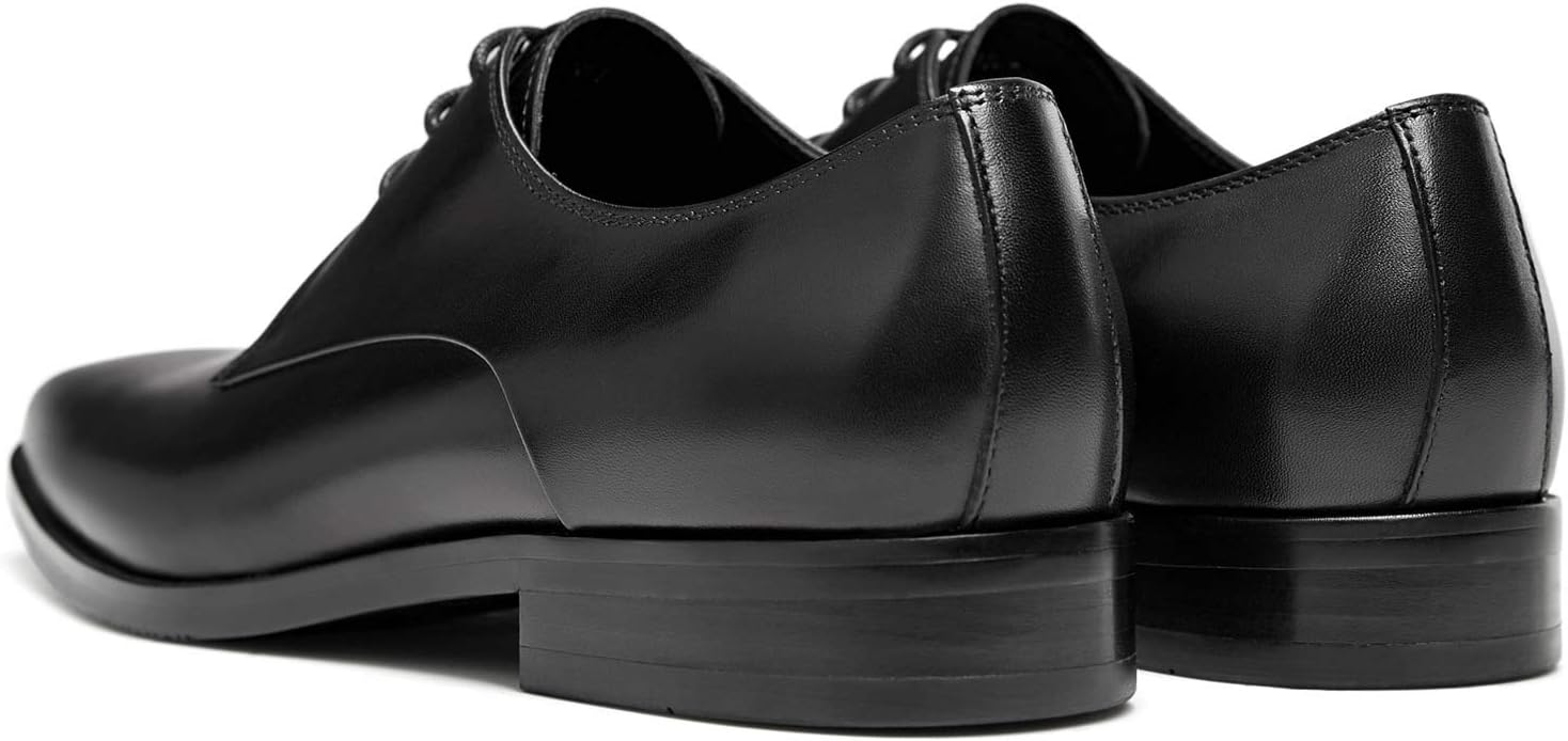 FRASOICUS Mens Oxford Shoes Genuine Leather Dress Shoes - Image 5