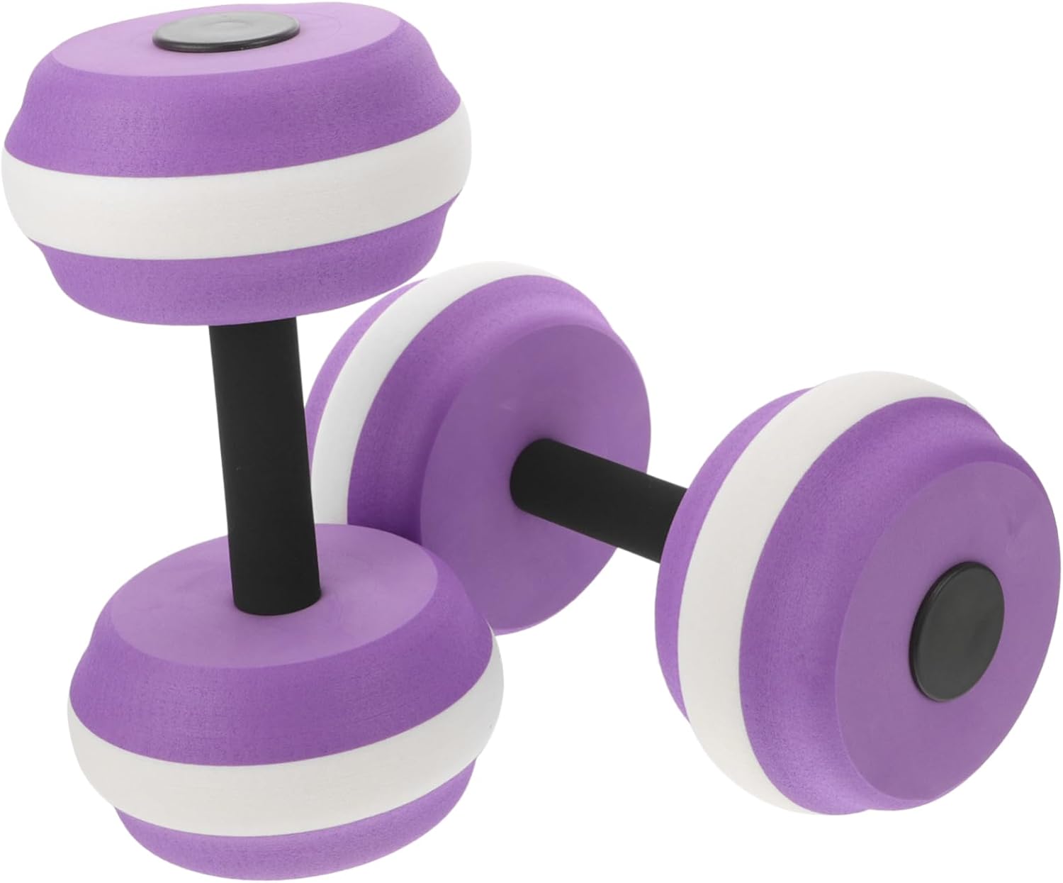 Toyvian 1Pair Lightweight Water Dumbbells for Aquatic Exercise Weights for Pool Workouts Floating Dumbbells for Strength Training Versatile Fitness Equipment for Water Aerobics