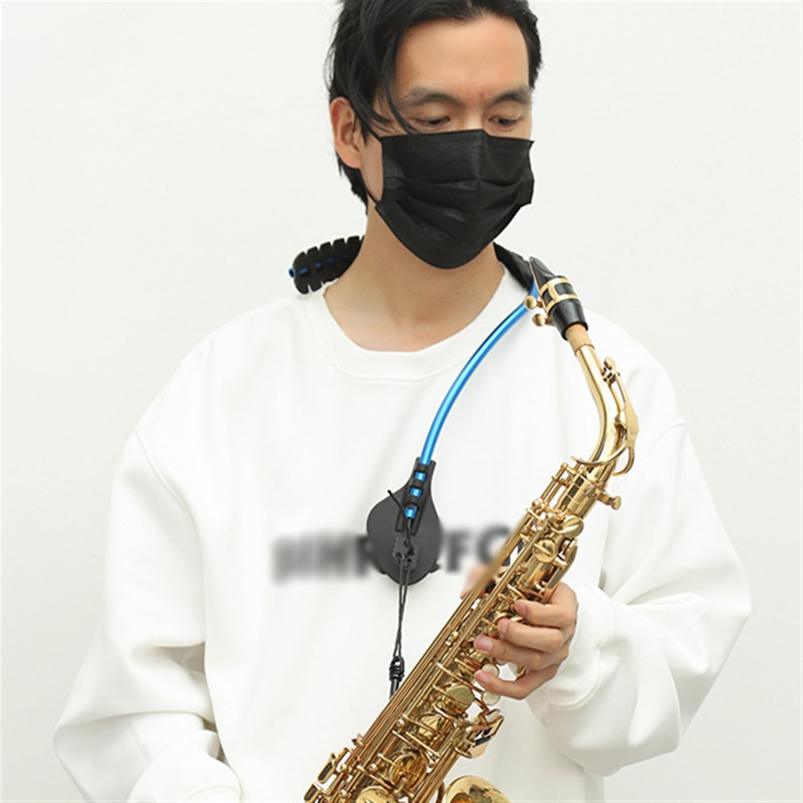 Części do Saksofonu Instrumentów Pasek Do Saksofonu Lekki I Niezwykle Wygodny Regulowany Pasek Na Szyję Do Instrumentów Dętych Drewnianych (Color : D)