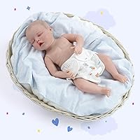 Vista 2 de JIZHI 4 pañales de muñeca Reborn reutilizables para muñecas de 17 a 24 pulgadas, ropa interior para muñecas, pañales lavables con bonitos patrones