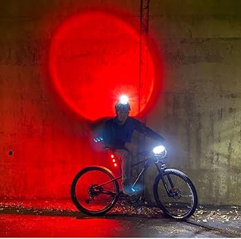 Amazon.com : Brightside Front and Rear 3 in 1 Bike Helmet Light