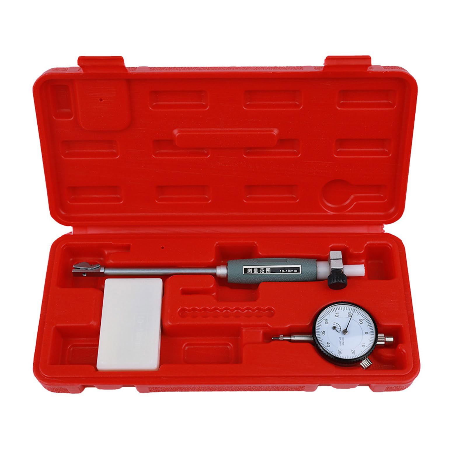 Msioytog Light Aluminum Face Indicates Measurement Clear Scale Reading Accuracy Measuring Tool For Factory Maintenance Professional Accuracy Measuring Tool For Machinery