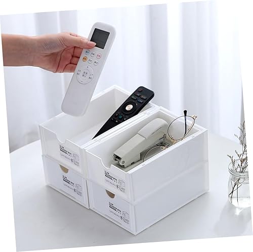 Miniatura 2 de STOBOK Caja de almacenamiento de escritorio, organizador de cajones de almacenamiento, organizador de cajones de escritorio de oficina, cajones