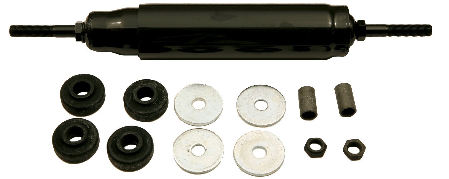 Gabriel 83456 FleetLine HD Truck Front Shocks Fits Mitsubishi Fuso; IC Corporation RE School Bus; International F &amp; S Series, Metro &amp; Multi-Shop; OEM# 472411C91, 472412C91 586724C91
