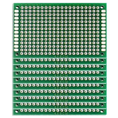 Placa protoboard PCB de 4 x 6 cm para kit Arduino y proyectos de electrónica DIY 2