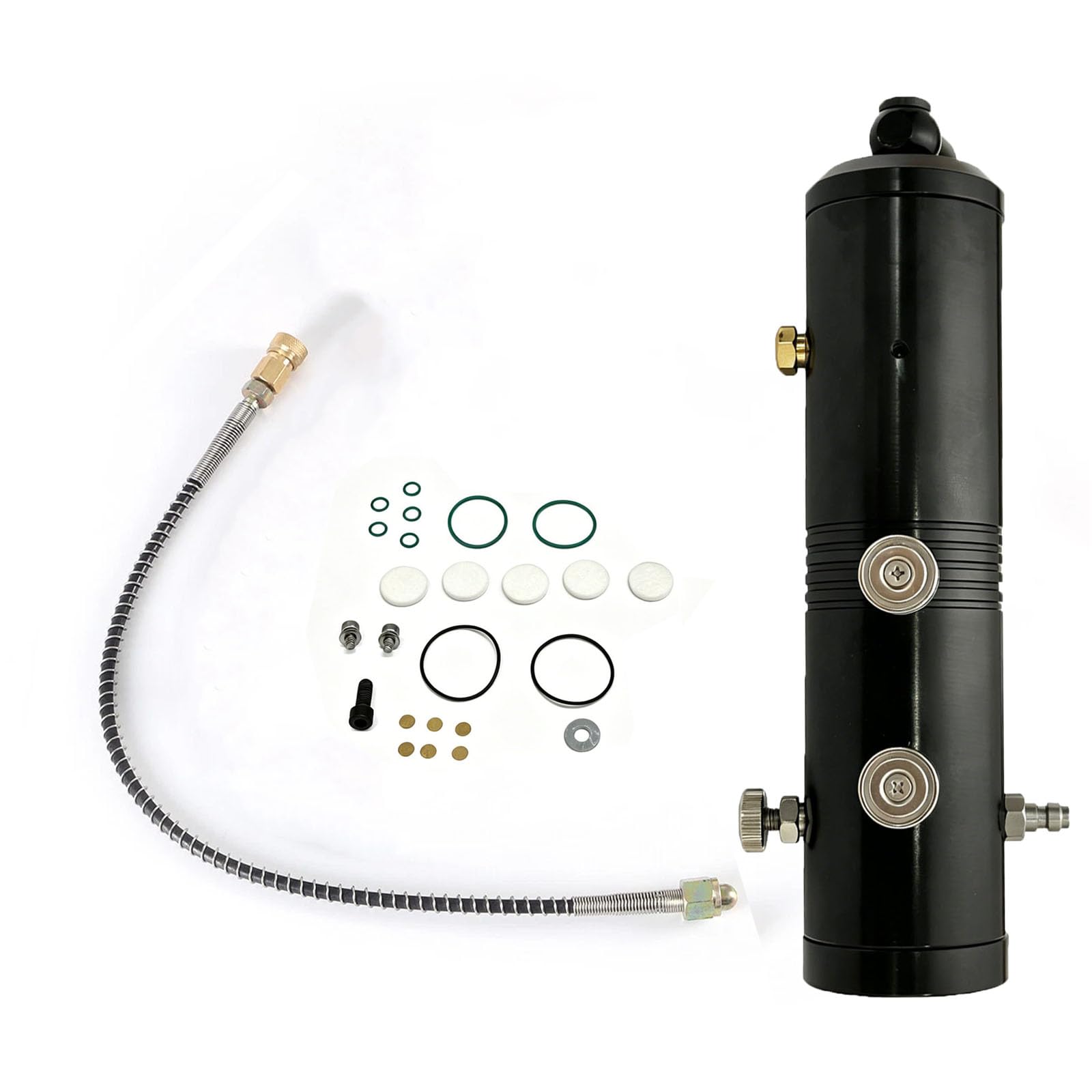 Hochdruck-Luftfilter 30 MPa mit externem Öl-Wasser-Abscheider, 4500 PSI-Filter, geeignet für Luftkompressoren und Luftpumpen