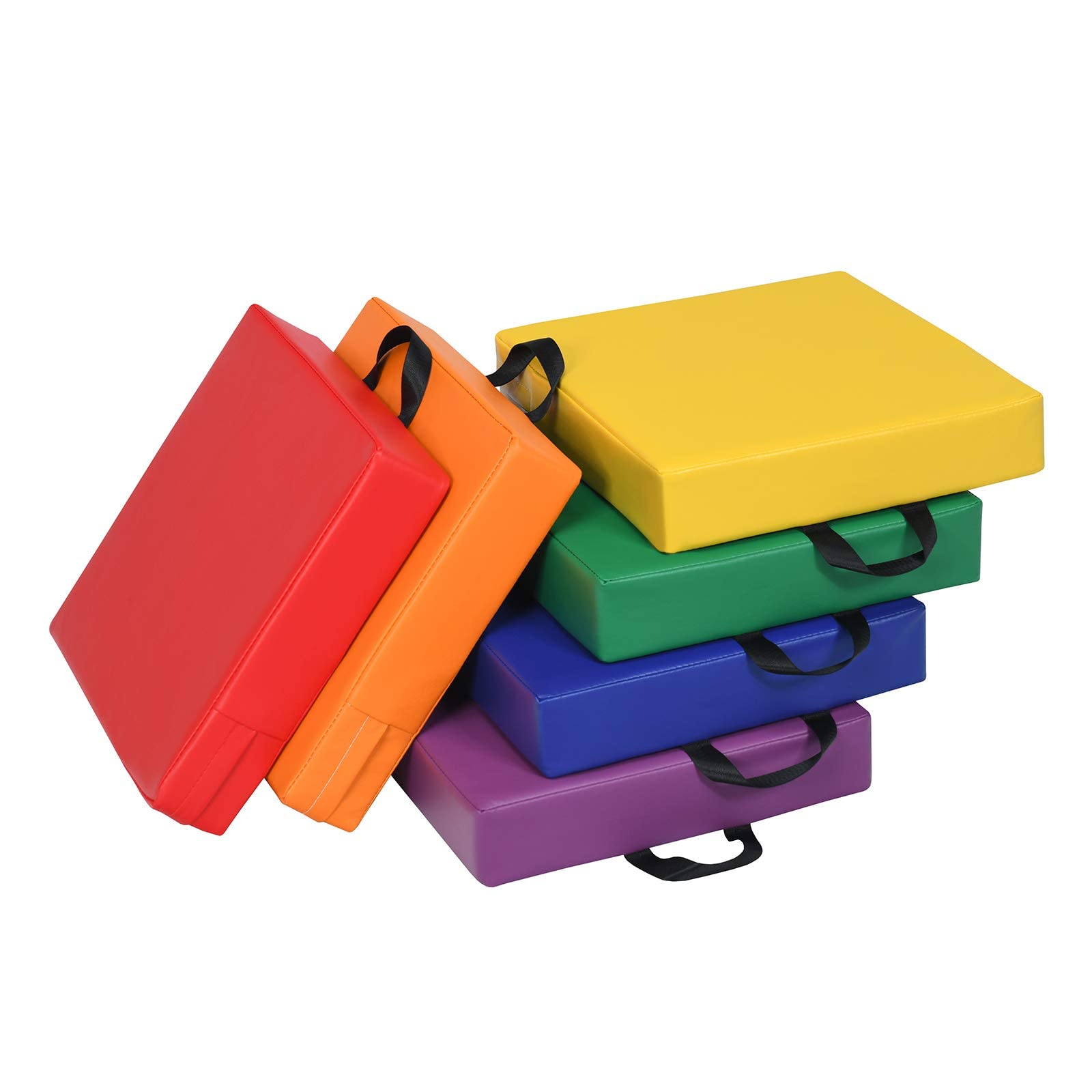 FANTASK Set di 6 cuscini per bambini, impermeabili e resistenti all'usura, per la cameretta dei bambini