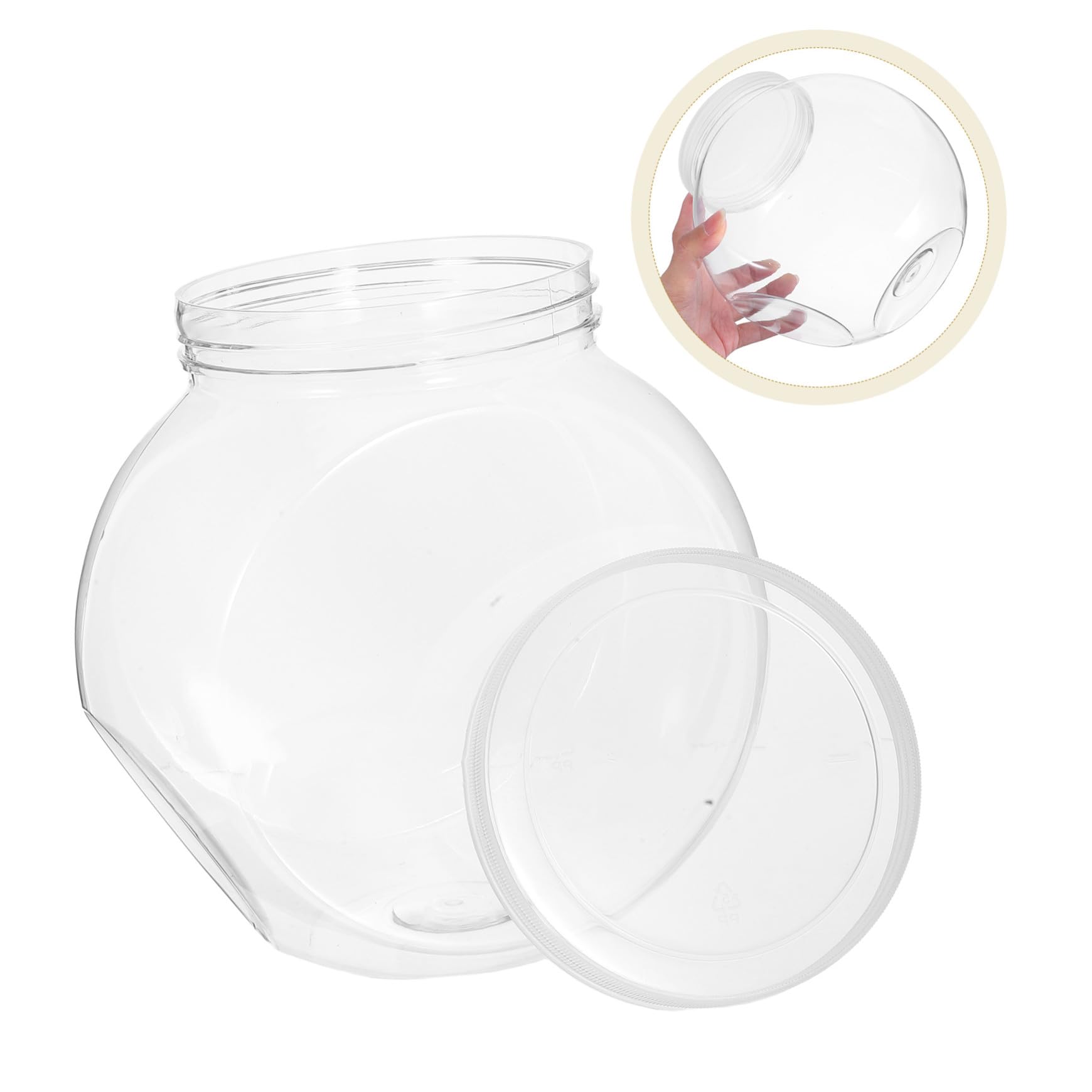 Toyvian Lot De 4 Boîtes De Conservation En Plastique Pour Biscuits Et Bonbons