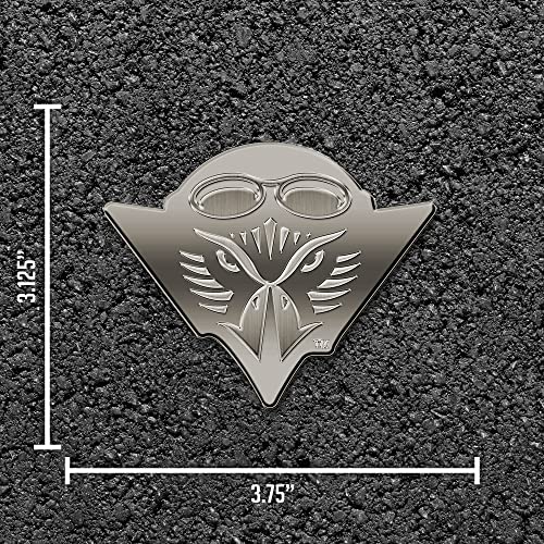 Image of NCAA Standard Antique Nickel Auto Emblem for Car /Truck /SUV