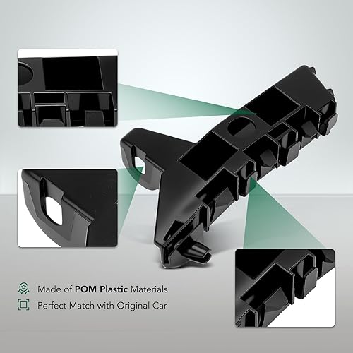 Miniatura 4 de YHTAUTO Soporte interior para parachoques delantero izquierdo del lado del conductor compatible con Honda Civic 2022-2024, soporte de parachoques